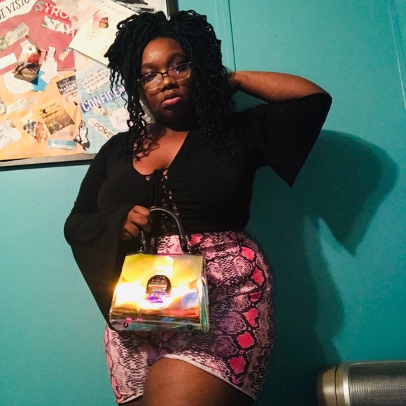 IM SO TRANSPARENT FASHION BAG - Picture 2 of 7